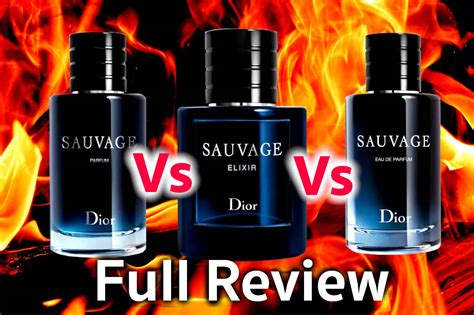 sauvage dior edt edp|dior sauvage edp vs elixir.